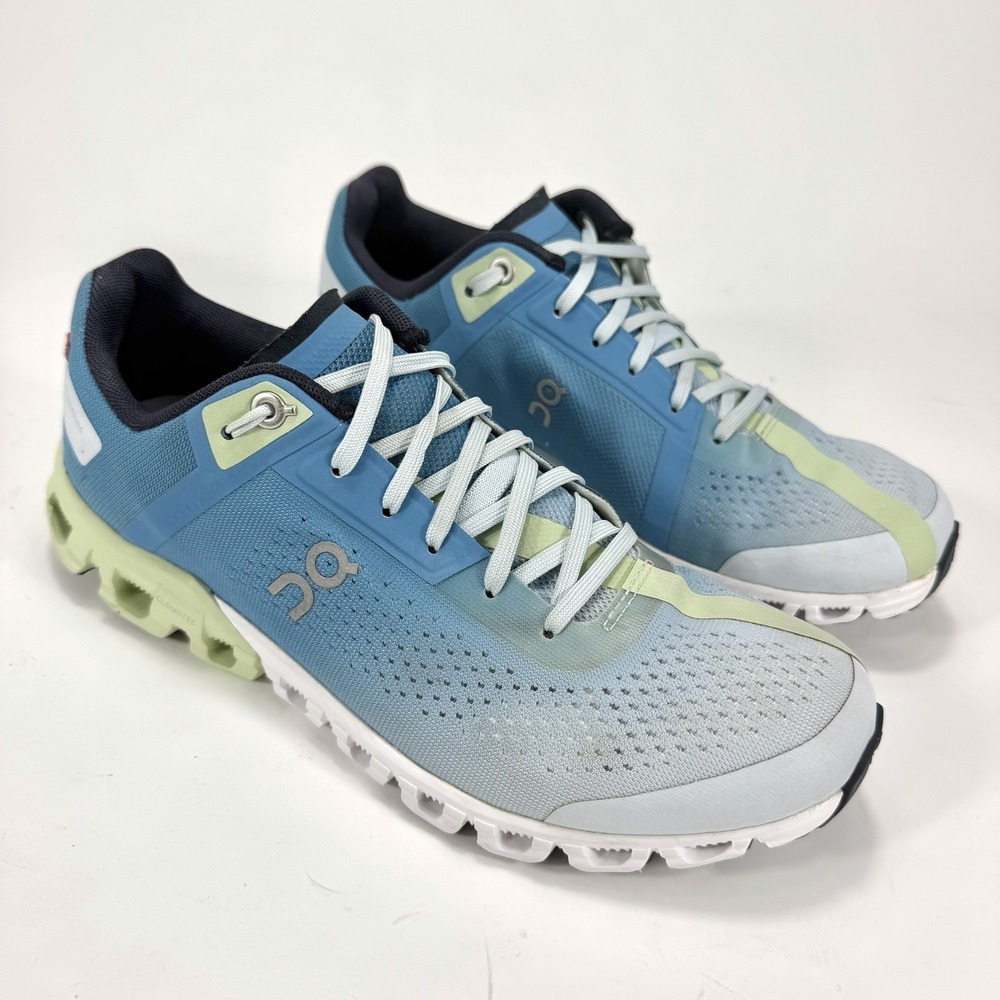 On Cloud CloudFlow Shoes Women's 7.5 Niagara/Meadow CloudTec Running Exercise